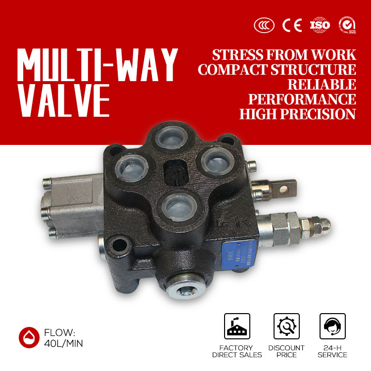Road Roller Accessories Parts for Multi-Way Valve Assembly Application
