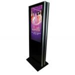 55inch floor standing vertical double side LCD monitor advertising android media