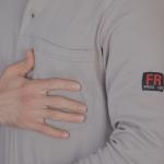 Premium Fr Protection FRC Light Weight Work Henley Shirt CAT2 FR Treated Shirt