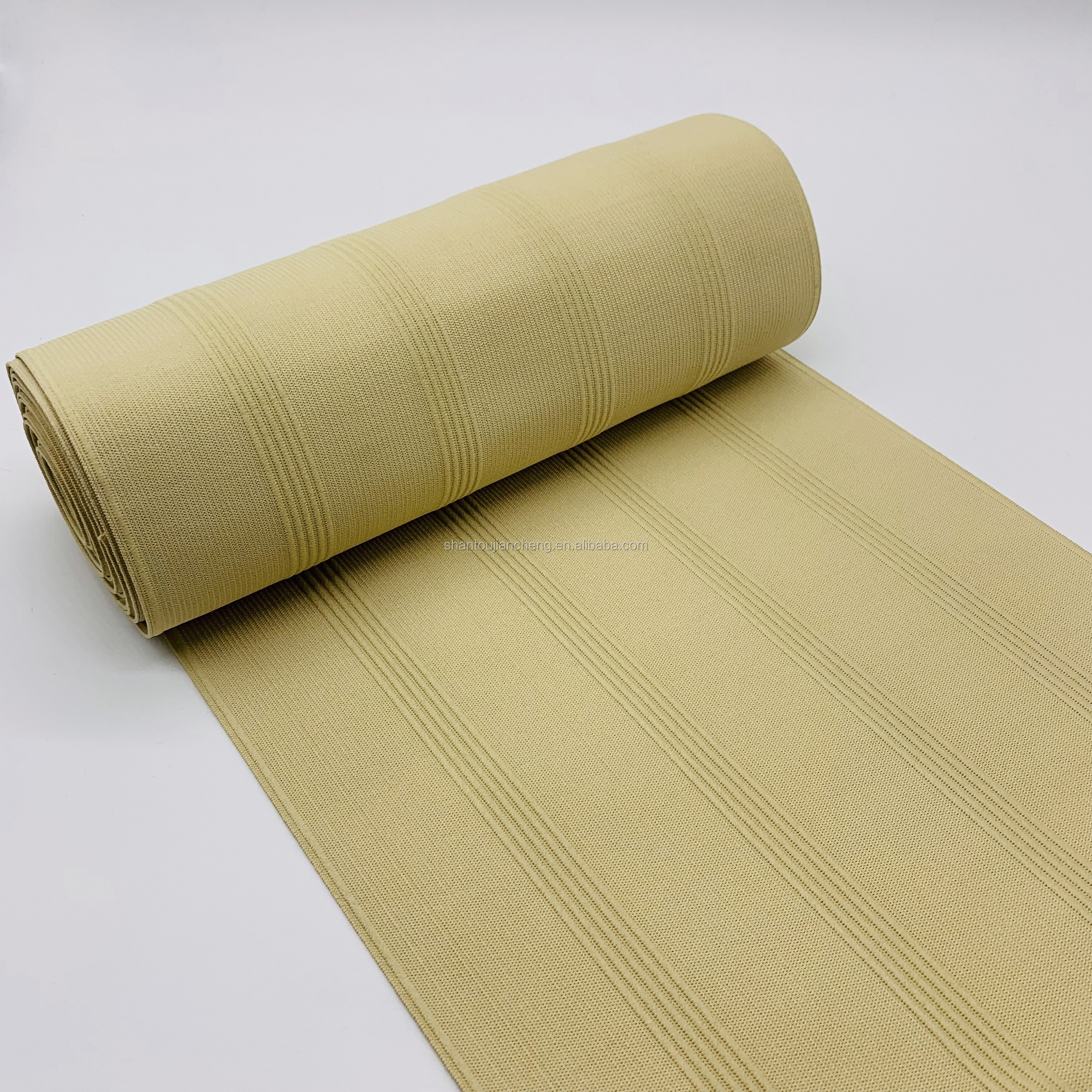 Polyester elastic band mesh webbing breathable strong elastic band for belly band