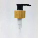 24 / 28mm Cosmetic Lotion Soap Dispenser Pump Real Wood Bamboo