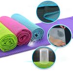 Gym Sweat Ice Cold Sports Towels And Cooling Towel For Fitness Microfiber Gym