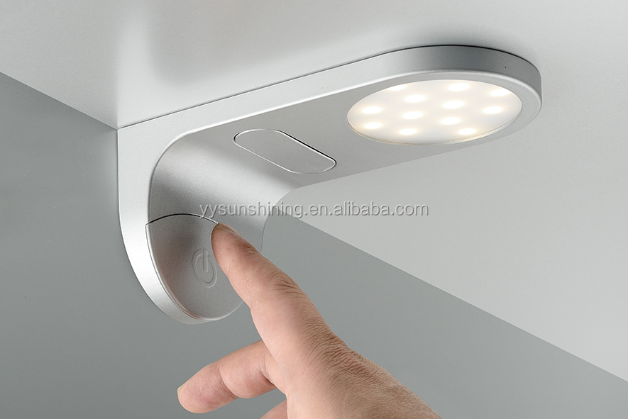Touch Switch Controlled Indoor Grow Cabinet with Magnetic LED Under Cabinet Lighting