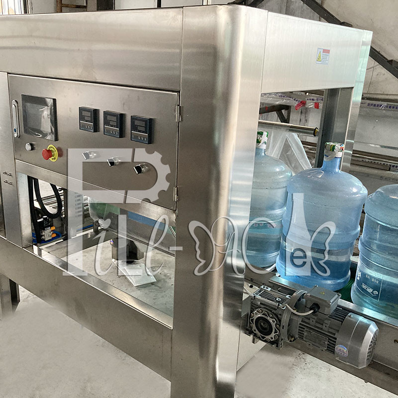Automatic PLC 5 Gallon 2200BPH Water Bottle Packing Machine