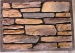 Thick Cement Artificial Wall Stone For Outside Garden Steam - Cured