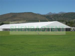 Quality Clear Span Marquee Catering Tents With Glass Wall Aluminium Profile 4 Meter Height wholesale