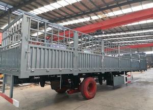 Quality 12/16 Tire 3 Axle Load 40-60 Ton Stake Truck Semi Trailer For Animal Cargo Transport wholesale