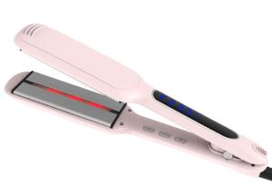 Quality 2 Inch Titanium Plate Hair Straightener With Digital Temperature Control wholesale