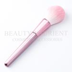 Aluminum Ferrule Synthetic Hair Powder Makeup Brush 18.2cm Length