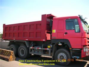 China Mining Tipper Trucks 10 Wheel Construction Dump Truck WD615 Engine 336hp on sale