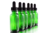 Black Glass Dropper Empty Essential Oil Bottles Convenient Packing