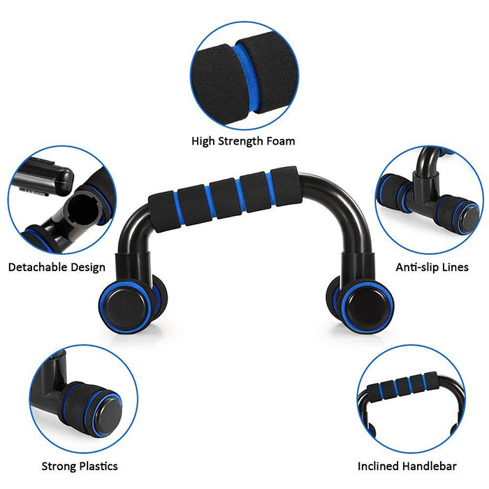 5 In 1 AB Wheel Roller Kit including Push UP Bar , Hand Gripper Jump Rope And Knee Pad