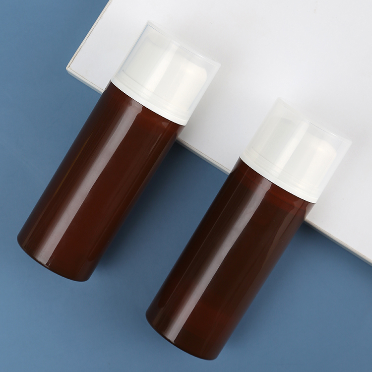 Customized Colors Skincare Airless Lotion Pump Bottle 1oz 2oz 3oz 4oz 5oz 8oz Matte White Airless Frosted for Serum Cream