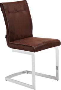 Quality 3H Furniture Fabric Upholstered Dining Seats 575*460*925Mm Chrome wholesale
