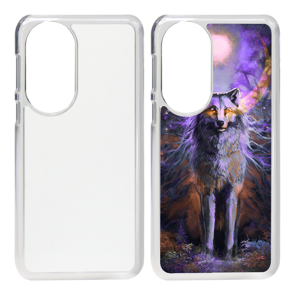 2D Sublimation Hard PC Protective Mobile Phone Case For Huawei P50 Custom Sublimation Phone Shell