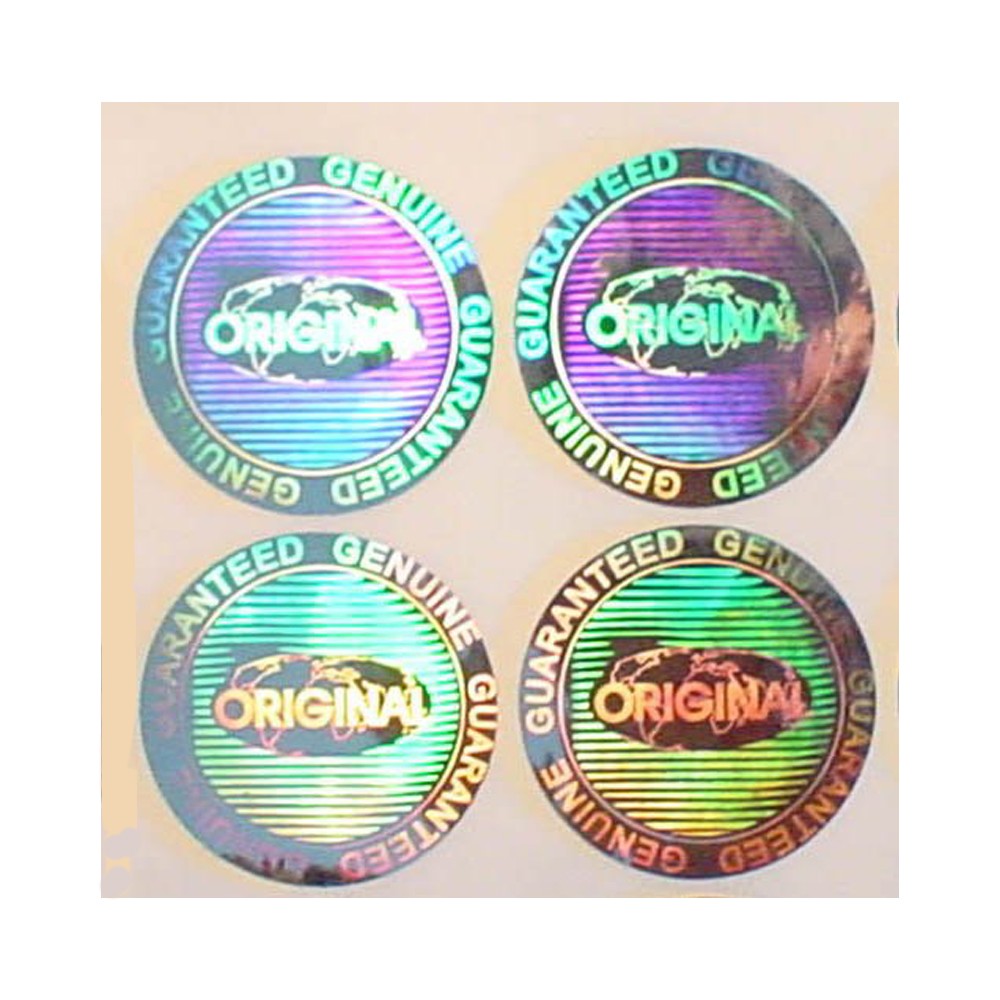 Self Adhesive Laser Holographic Security Labels for Glass Bottle