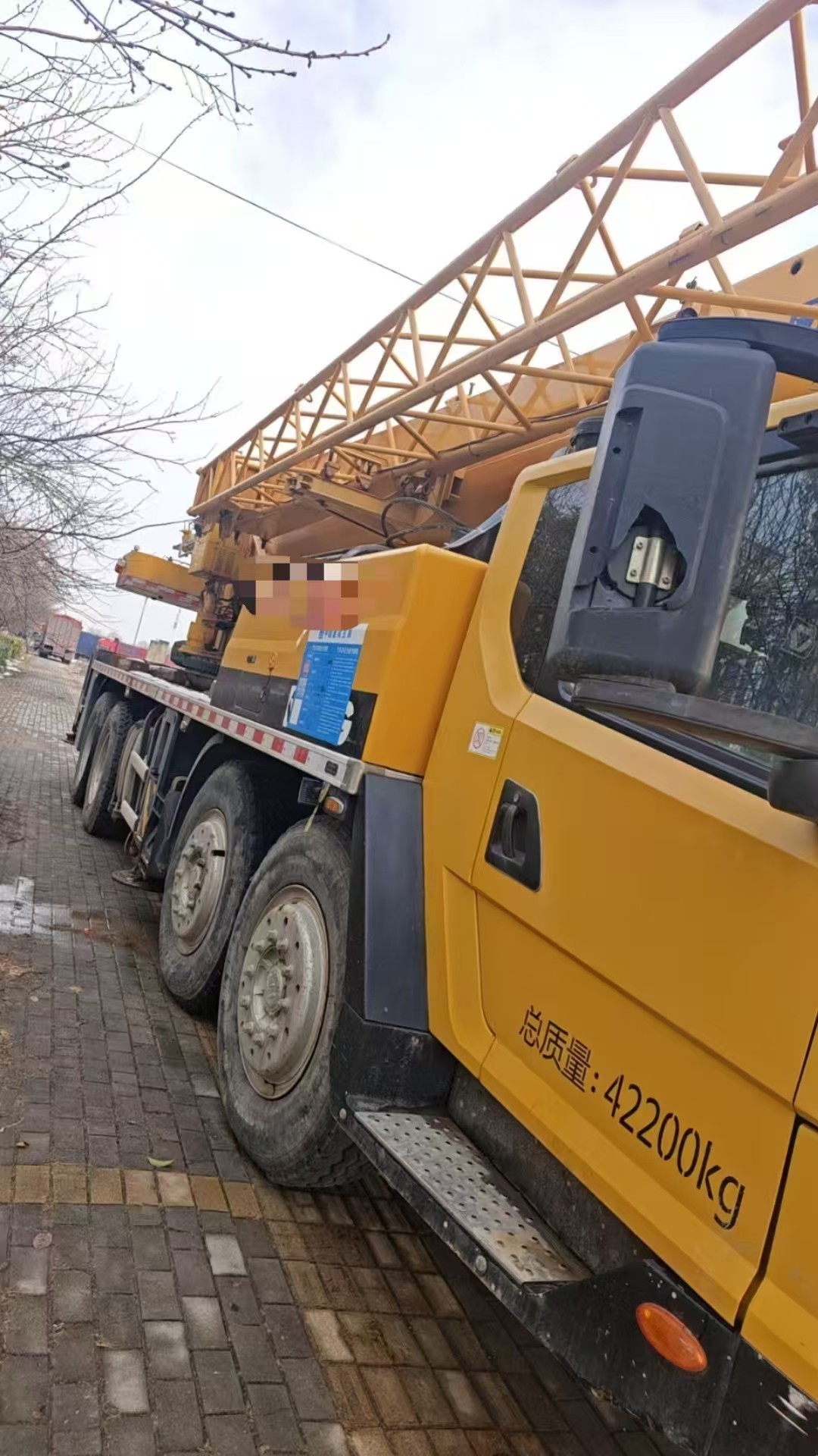 XCMG Heavy Equipment QY50KA 50 Ton Used Mobile Truck Crane for Sale