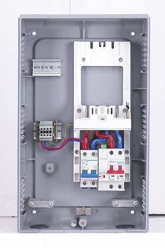 Household Outside Electric Meter Box , Internal 400 Amp Meter Box With