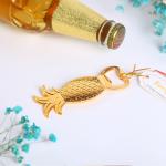 Wedding Favor Gold Pineapple Bottle Opener Favors