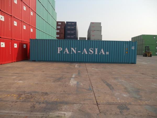 High Strength Shipping Container Overseas , 45ft Standard Metal Shipping