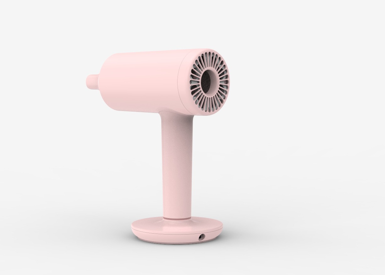 New Design Rechargeable Hair Dryer Replaceable Battery 600W Cordless Hair Dryer
