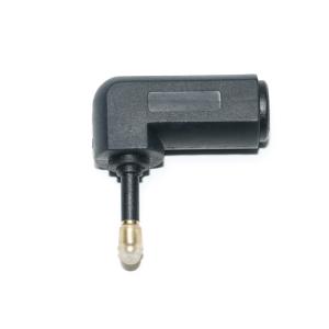 Quality Toslink Optical 90 Degree Right Angle Audio Cable Extension Adapter Stereo Audio Converter 360 Rotates wholesale