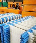 Safety Electric Insulation GRP Fiberglass Fence Post Indeterminate Industrial