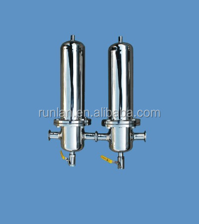 Stainless Steel RUNLAN 0.3u Carbon Dioxide Filter for Industrial Filtration Equipment