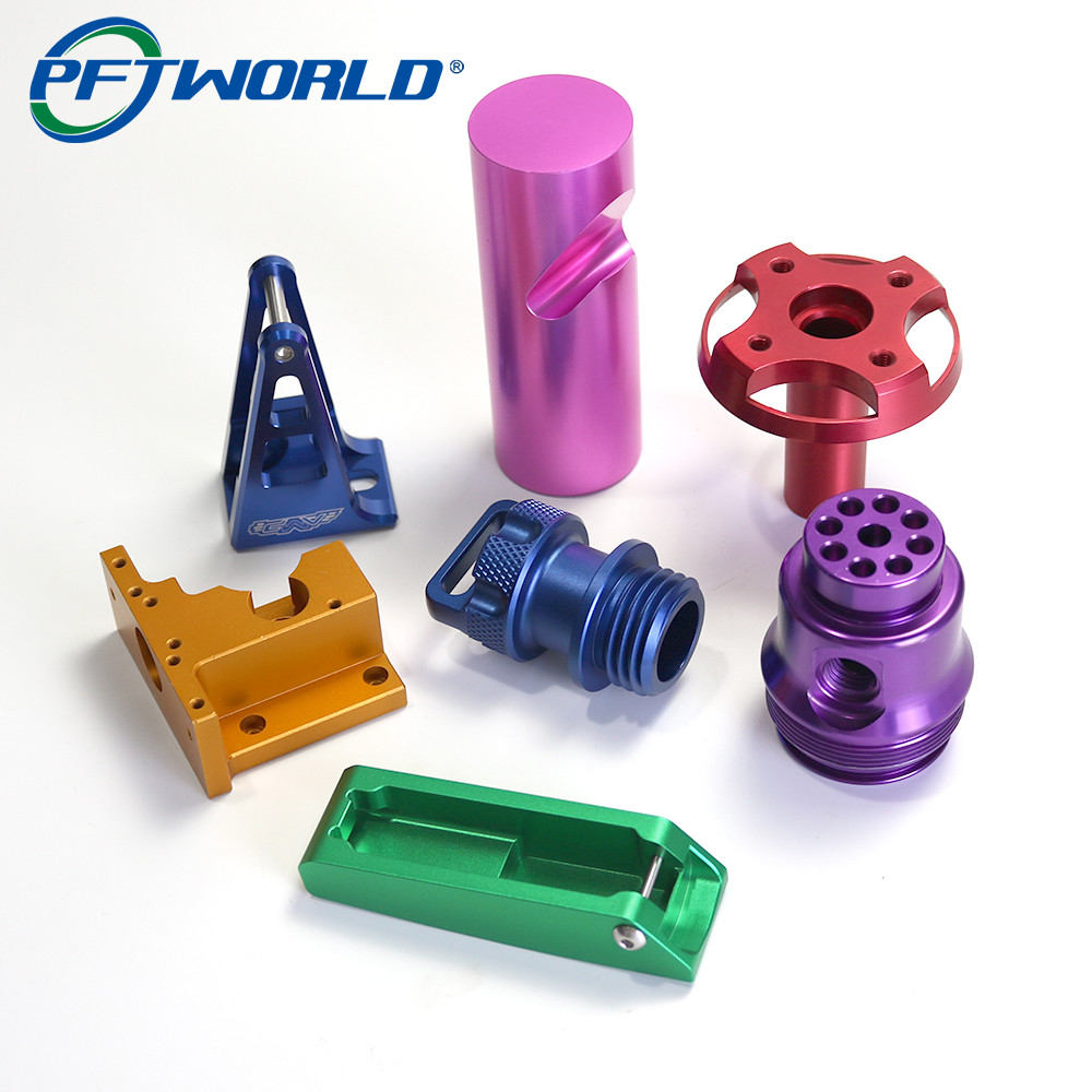 Custom Turning And Machining CNC Machining Aluminum Parts Colorful Anodizing