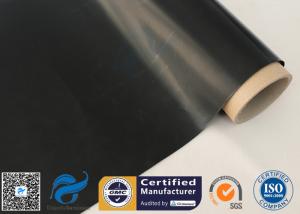 Quality Black Coated Fiberglass Fabric Food Grade PTFE Coating Glass Fiber Cloth wholesale