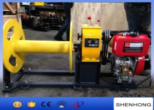 Quality 188 F Diesel Cable Winch Air-Cooled Wire Rope Hoist Cable Pulling Winch wholesale