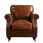 1-2-3-4 Seater Leather Couch Leather Living Room Sofa Set Rolled Arm Eiderdown