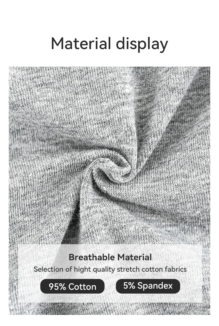 Knitted Men Boxer Shorts Breathable Soft Boxers Male Cotton Underwear