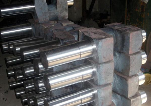 40CrMnMo / 30CrNiMo Carbon Steel Machining Forged Crankshafts For Automotive
