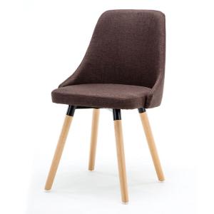 Quality Fabric Beetle Hotel DIY Legs 4 Pcs / Stack Wood Restaurant Chairs wholesale