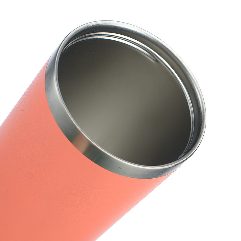 Double Wall Stainless Steel Insulated Travel Vacuum Tumbler Mug With Handle