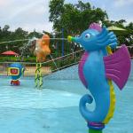 Tong Play Childrens Splash Pad Water Amusement Park Custom Made