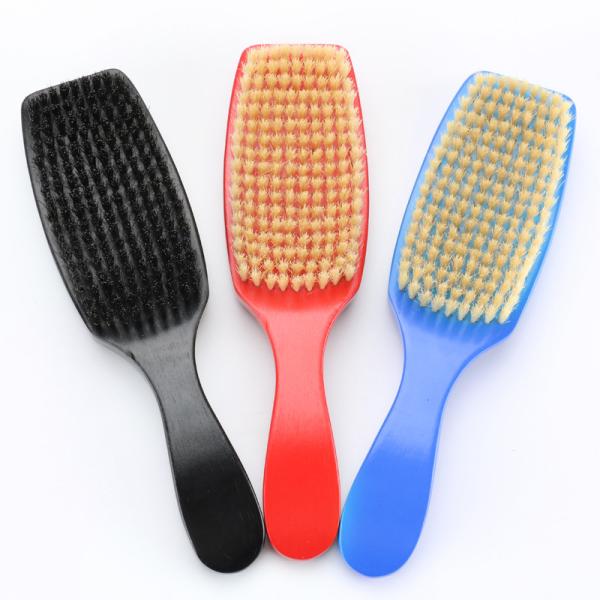 Natural Wood Bristle Shaving Comb for Men's Beard Grooming and Facial Hair