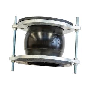 Quality 8inch 200mm End Face Fully Sealed Carbon Steel Flanged Rubber Flex Connectors Single Ball Rubber Coupling Joint wholesale