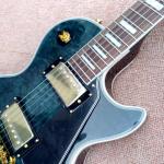 New Full Hollow Body L5 Electric Guitar Flamed Maple Top Jazz Bigsby Bridge