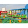 Buy cheap 9KW Power Amusement Park Roller Coaster 6 - 9km/H Speed 14 Person Crew from wholesalers