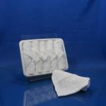Traveling PVC Tray Airline Satin Viscose Towel
