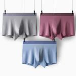 Breathable Cotton Boxer Shorts Anti-Static Sustainable Seamless Men'S Underwear