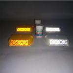 IP68 Certified Square Plastic Road Stud for Road Safety Reflective Tape 10cm