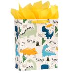 Supply Kids Baby Cartoon Printed Gift Packaging Paper Shopping Bag with Folding
