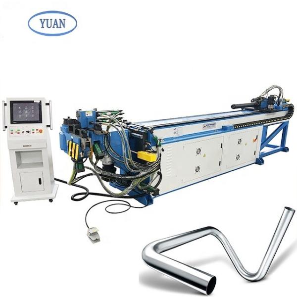 CNC Mandrel bender Hydraulic ss Metal Steel exhaust tube pipe bending machine