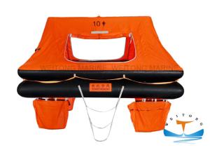 Quality Solas Approved Throw Overboard Life Raft for 10 Persion wholesale