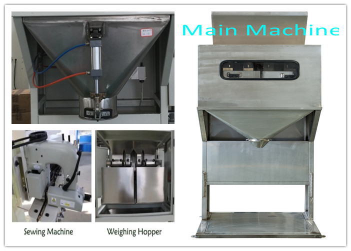 25kg Heavy Bag Granule Filling Bagging Machines In Foodstuff Industry
