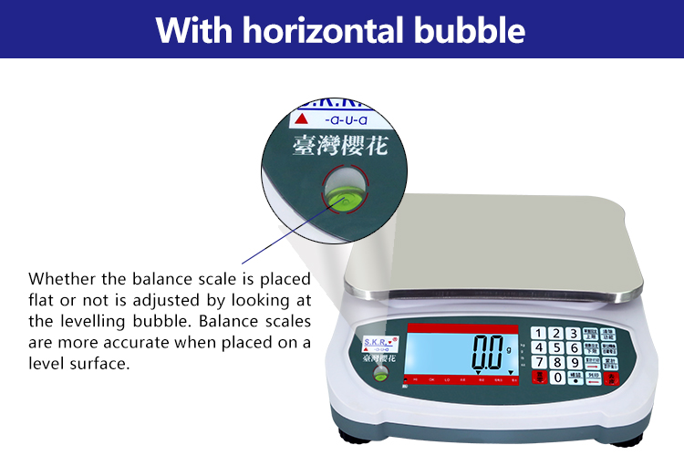 SOHE 2024 150000 Precision Configuration LCD Screen Table Scale for Industry Weighing