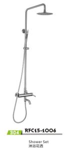 Quality 304 shower set 1007 wholesale